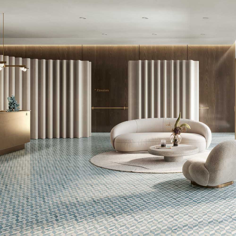Avorio 24X24 Deco Satin